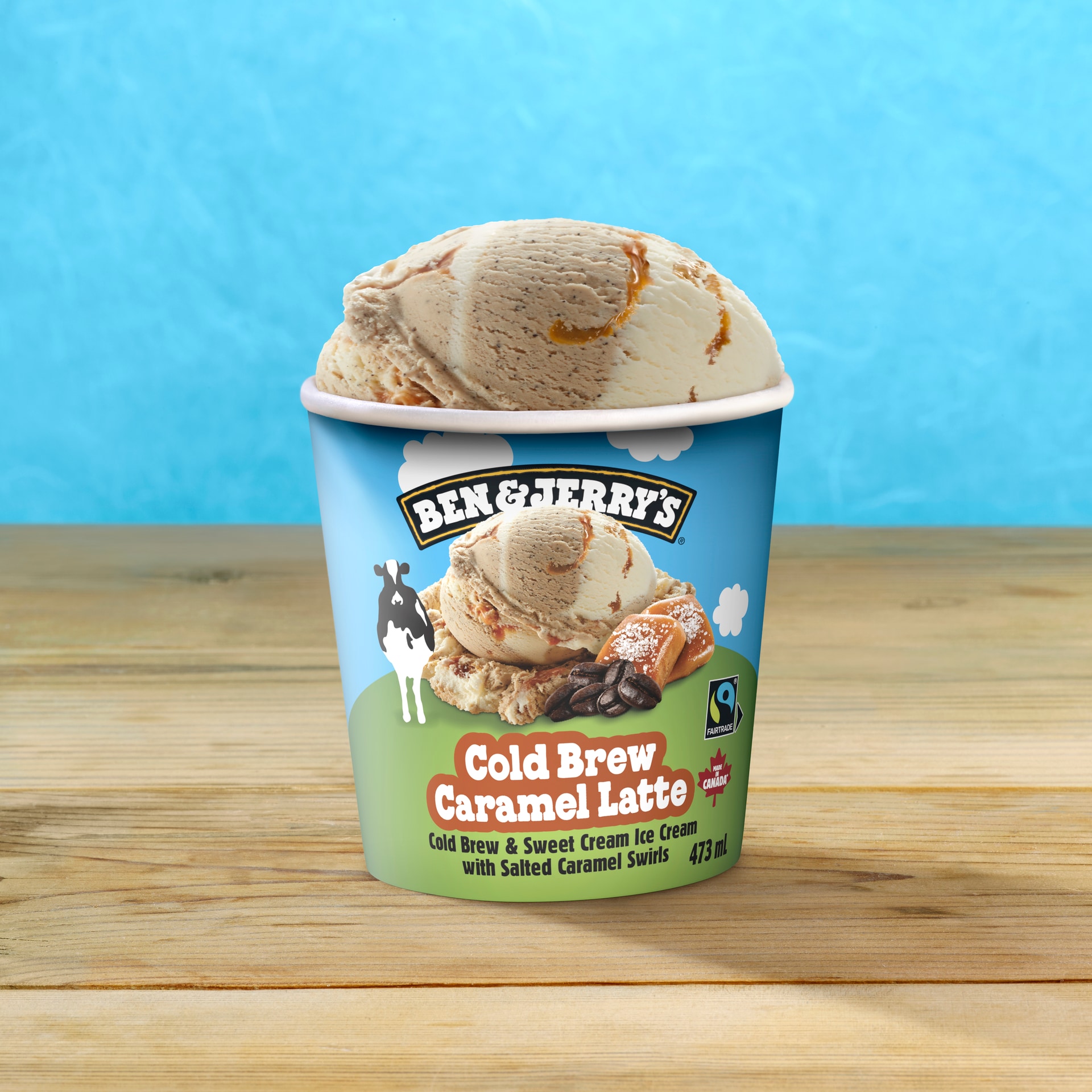 Cold Brew Caramel Latte Ice Cream | Ben & Jerry's